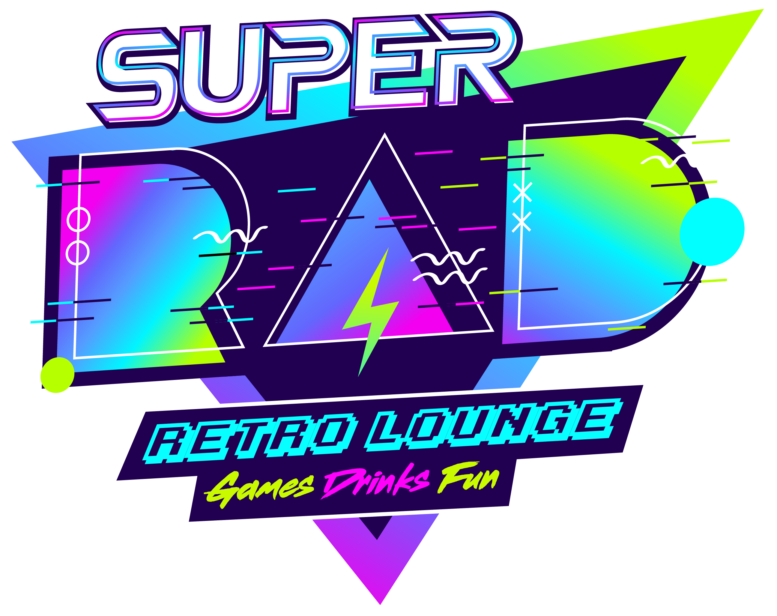 Super Rad Retro Lounge logo